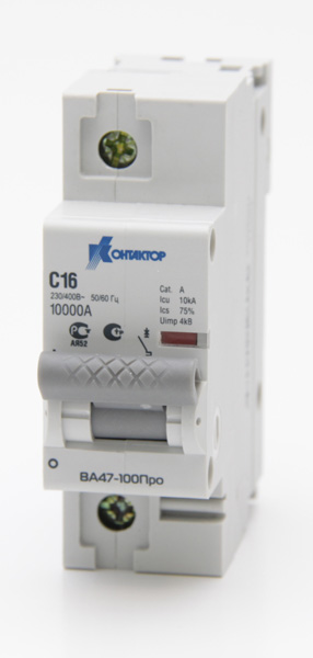 Купить Контактор (Legrand) ВА47-100Про, 1P, 100A, Icu-10kA, х-ка С