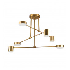 Kink Light 07649-6A,20 Люстра Мекли бронза d85 h45 Led 3*6W+3*8W (3000К)