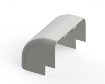 EKF PROxima Угол внешний (105х50) (2 шт) C-Line Белый