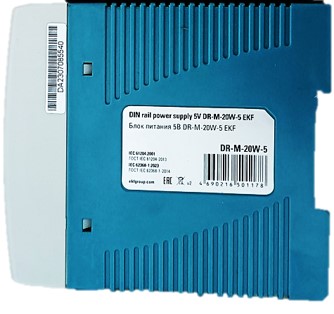 Купить EKF Блок питания на дин рейку 20Вт,Uвх ~ 220 В AC m, Uвых - 5 В DC постоянного тока