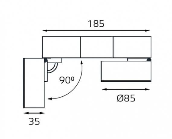 Купить ITALLINE M03-178 white светильник  потолочный