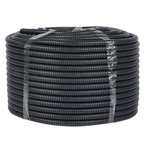 EKF PROxima Труба гофр. FRHF с зондом d16мм (100м) черная Plast