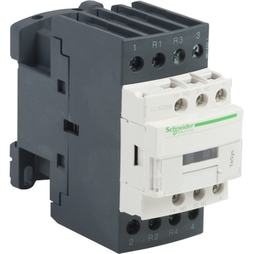Купить SE Contactors D Контактор 4P (2НО+2НЗ), АС1 40А, НО+НЗ, 110В 50/60Гц LC1D258F7