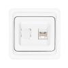 UNIVersal "Валери" Розетка Бел комп. В0035