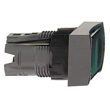 Купить SE Кнопка удлиненная прямоугольная с подсветкой желтая ZB6DW3