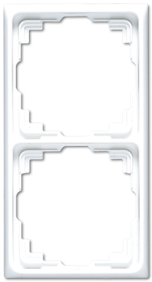 JUNG Рамка для инсталляции в кабельных каналах, 2-кратная белая CD582KWW