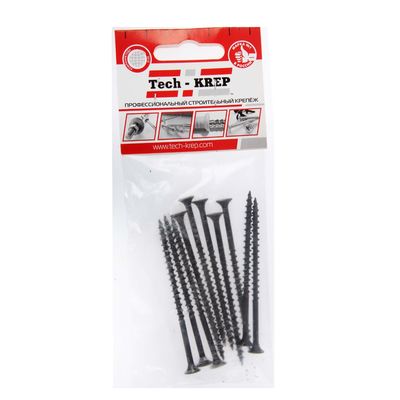 Купить Tech-Krep Саморез ШСГД 4,2х75 (10 шт) - пакет 102376