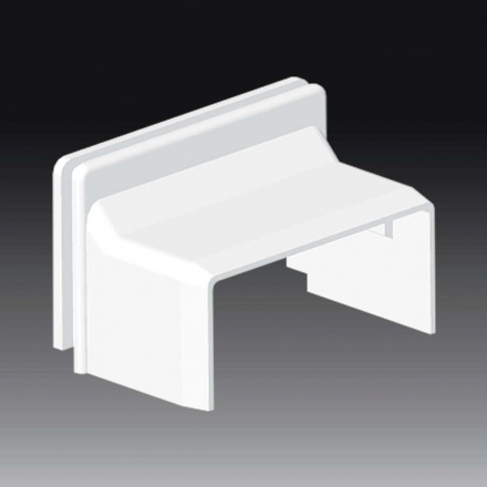 Kopos Переходник на коробку LK 80X28…HF 8639HF (HB) (Цвет Белый) 8639HF_HB