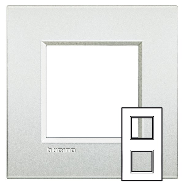 BT LL Белый жемчуг Рамка AIR 2+2 мод 71мм LNE4802M2PR