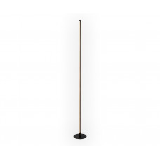 Kink Light 08423-F,19(3000K) Торшер Локи черный d16 h140 Led 18W (3000K)