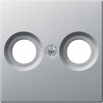 Купить SE Merten SM Алюминий Накладка розетки TV-FM MTN4122-0460