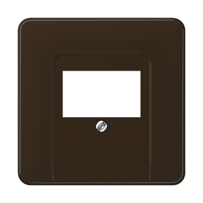 JUNG CD 500/CD plus Коричневая Крышка для ТАЕ-розетки, моно/стерео-аудиорозетки CD569TBR