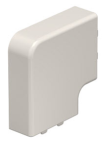 Купить OBO Bettermann Угол плоский кабель-канала WDK 20x50 мм, ПВХ кремовый RAL9001 6152686