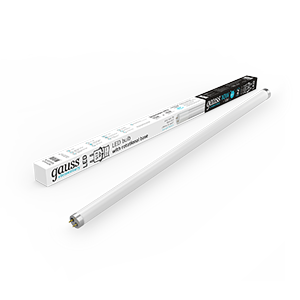 Gauss Лампа Elementary T8 10W 780lm 4000K G13 600mm стекло поворотная LED 93020-R