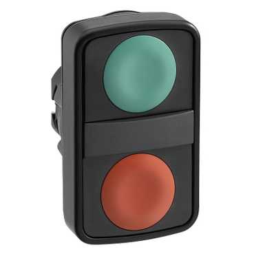 Купить SE XB5 Головка кнопки двойная без маркировки ZB5AA7340