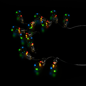 Gauss Гирлянда садовая на солнечной батарее 10 LED ламп Большие Шары, мультицвет Solar, 1/12 GS035