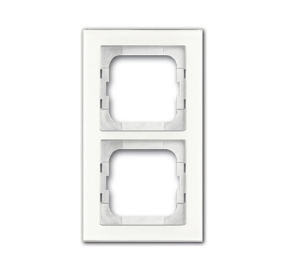 ABB BJE Axcent Белое стекло Рамка 2-ая 2CKA001754A4438