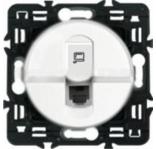 Legrand DIY Celiane Бел Розетка ТЛФ, RJ11 696905