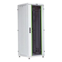 Купить IEK LINEA N ITK Шкаф сетевой 19" LINEA N 33U 600х800 мм стеклянная передняя дверь серый LN35-33U68-G
