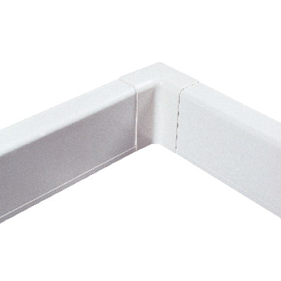 DKC Внутренний угол для плинтусного короба 100х40 мм белый