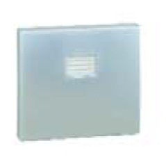 Simon 44 Aqua Алюминий Клавиша для выключателя с подсветкой 4400010-033