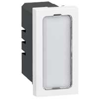 Купить Legrand Mosaic Одинарная лампочка подсветки 12-24-48 В 1 мод 078551