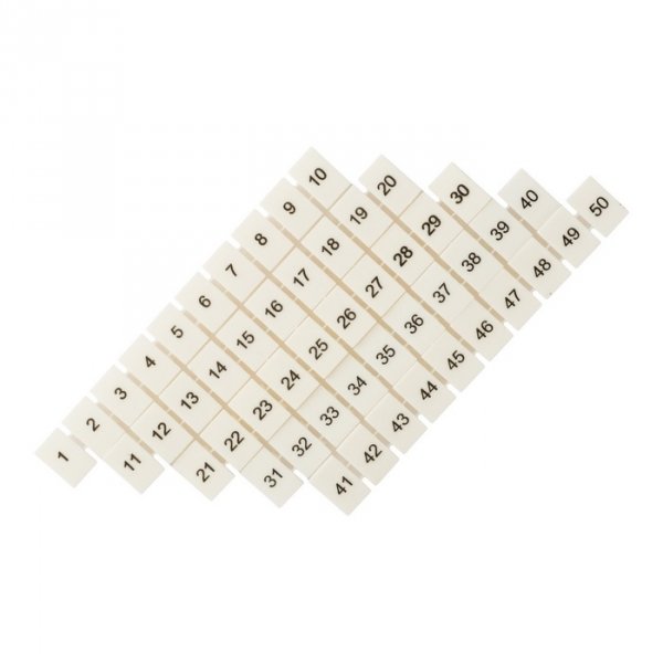 EKF PROxima Маркеры для JXB-ST 2,5 с нумерацией 1-50 (100 шт.)
