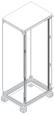 ABB Стойки для фиксации мод панелей H=2200мм(2шт) EH2200