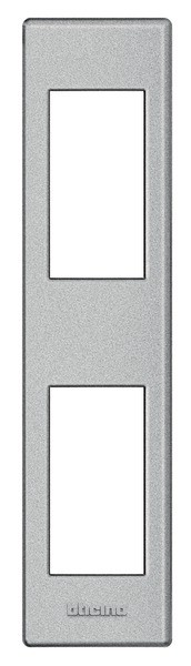 BT LL Алюминий Рамка 1+1м вертикальная LND4812TE