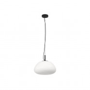 Eglo 390201 Подвесной светильник HL/1 E27 black/opal-matt 'BALMES'