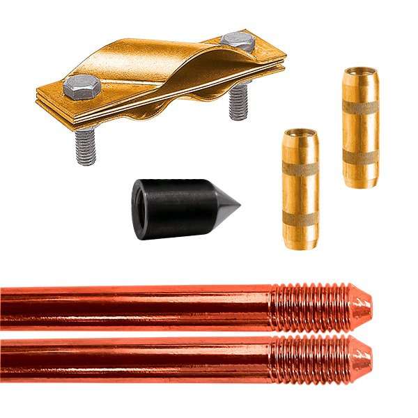 EZETEK Электрод заземления EZ — 3 (3 метра, 16 мм, 2 х 1500 мм) 60212