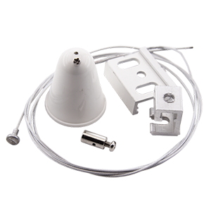 Varton Комплект подвеса с тросом 3м черный (1 трос и комплект креплений) V4-R4-05.0006.TRK-0002