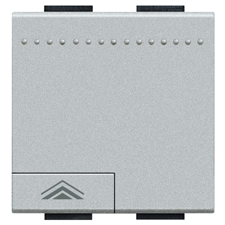 BT LL Алюминий Светорегулятор нажимной для л/н и электрон. тр-ров, 50-800 Вт для эл. тр.50-300 Вт NT4582N