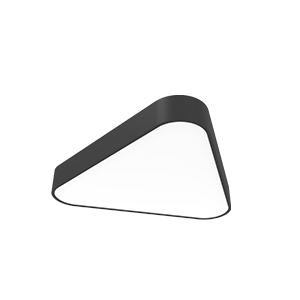 Varton Светодиодный светильник COSMO T накладной 30 Вт 3000 К 600x544 мм RAL9005 черный муар с рассеивателем опал DALI V1-R0-9T502-20D01-2003030