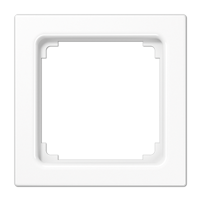 JUNG LS990 Белая Рамка промежуточная для монтажа стандартных изделий LS961ZWW