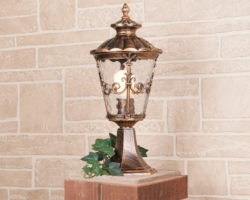 Elektrostandard GLYF-8046S / Светильник садово-парковый черное золото a028002