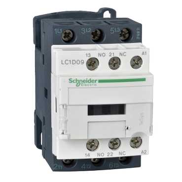 Купить SE Contactors D Telemecanique Контактор 3Р 9A, НО+НЗ, 24V,огран,кольц LC1D096BD