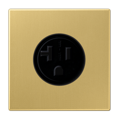 JUNG розетка NEMA 5-20R 20А, 125В АС классик, латунь Classic ME2521-20C