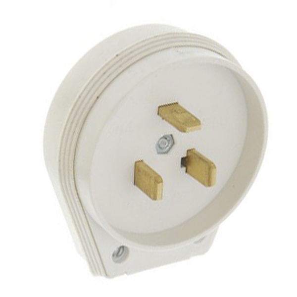 Купить IEK ВПпл10-01-Ст Вилка разборная для плиты с з/к 32А белая