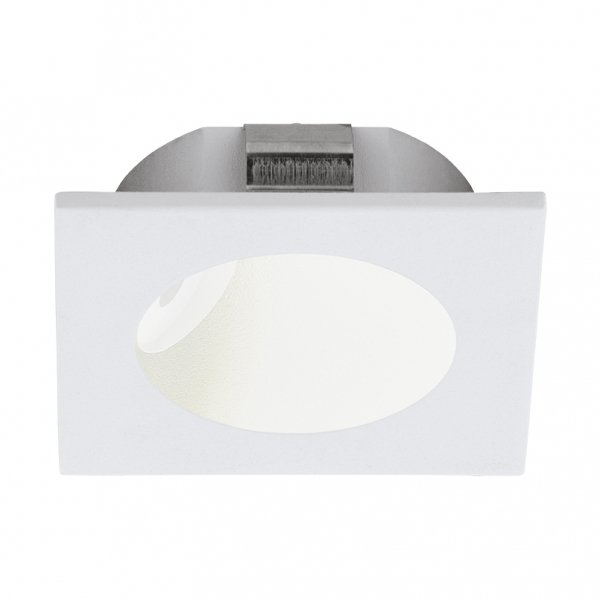 Eglo 96901 Светодиодный встраиваемый светильник для лестниц ZARATE, 2W(LED), 80х80, литой алюминий, белый