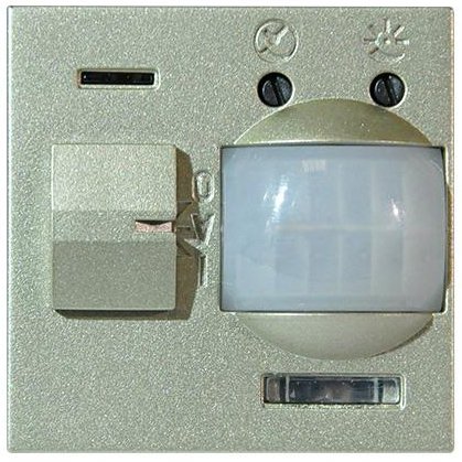 ABB NIE Zenit Шампань Датчик движения ИК (реле) 3-х пров.схема подключения 2 мод 2CLA224100N1901