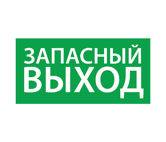 АСТЗ ЭЗ "Выход EXIT" (125х250) 1003125250