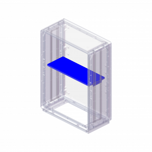 DKC Полка металлическая для шкафов Conchiglia Ш=580 мм, Г=460 мм 095775649
