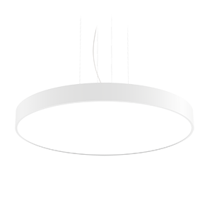 Varton Светодиодный светильник COSMO подвесной 120 Вт 1200х115 мм 3000 K с рассеивателем опал RAL9003 белый муар диммируемый по протоколу DALI V1-R0-00504-30D01-2012030