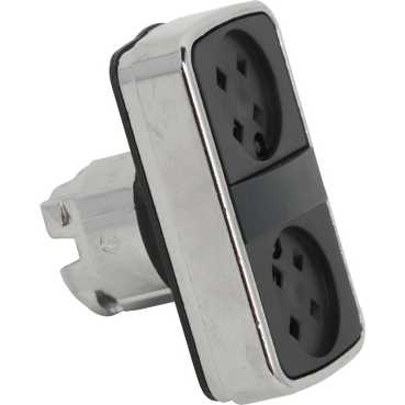 Купить SE XB4 Головка кнопки двойная без вставок ZB4BA79