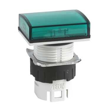 Купить SE Лампа сигнальная прямоугольная зеленый ZB6DV3