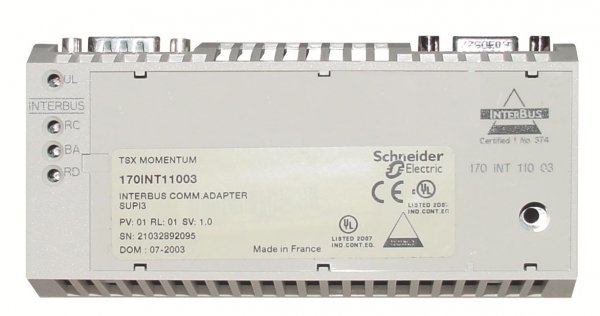 Купить SE Modicon Коммуникационный адаптер Momentum, Interbus S 170INT11003