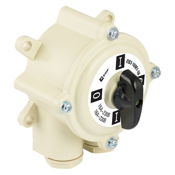 EKF PROxima Пакетный переключатель (реверс) ПП 3-40/Р М2 пл. IP56