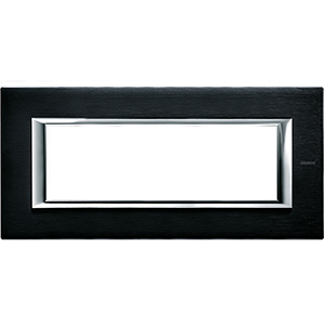 BT Axolute Антрацит Рамка 6 модулей прямоугольная HA4806XS