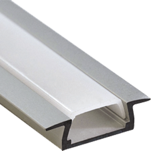 Jazzway Профиль PAL 2206 врезной (2м) анодированный .1009616